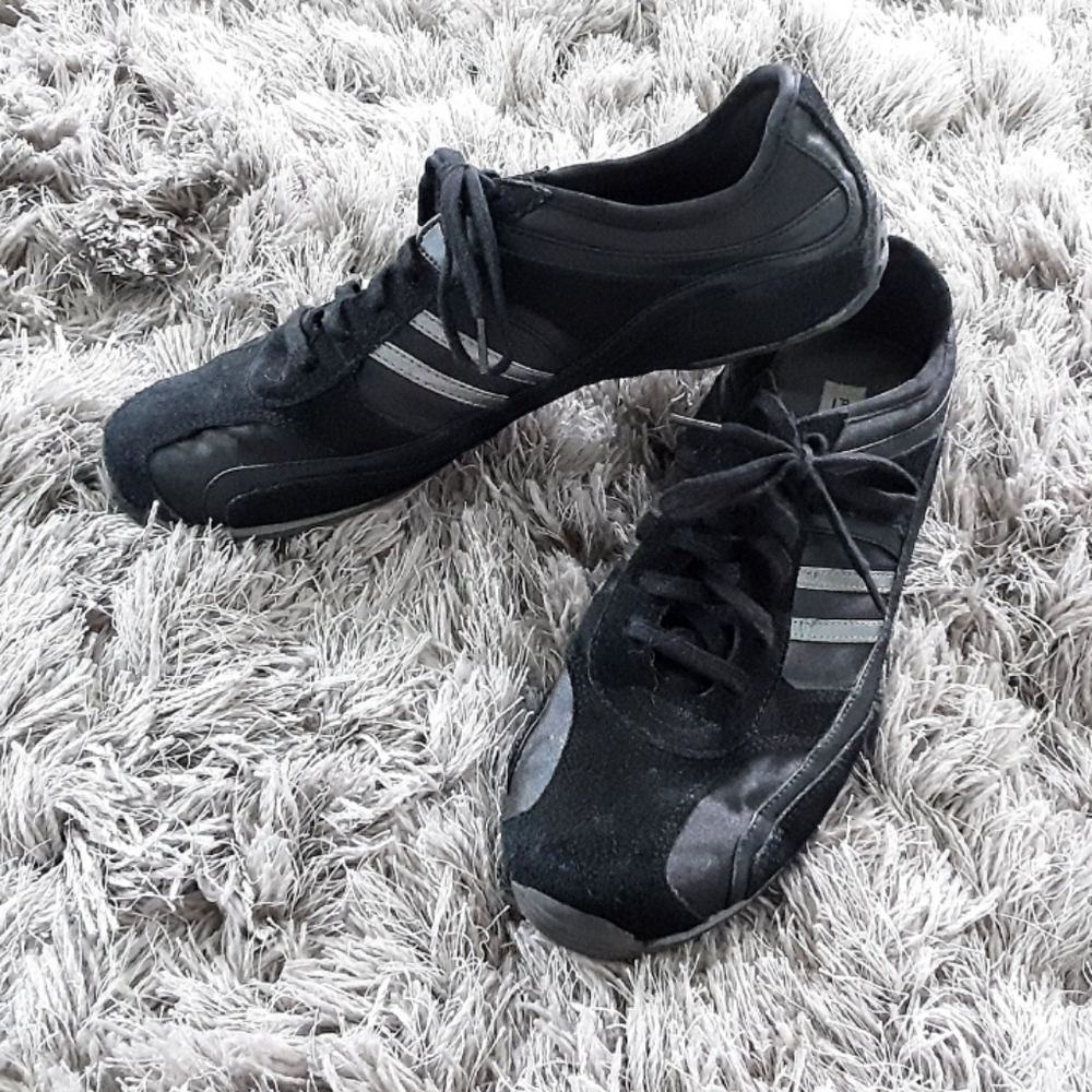 Black sneakers